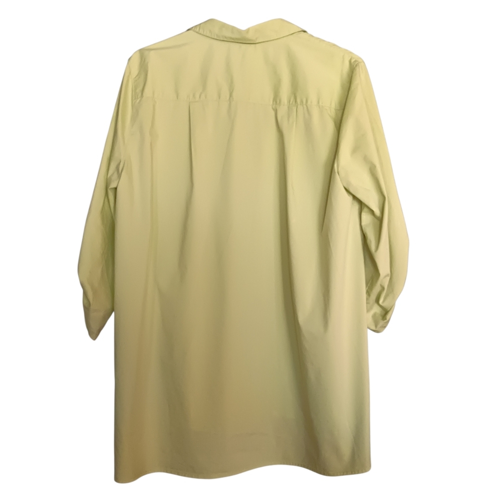 Zac & Rachel Light Green Blouse - Picture 3 of 6